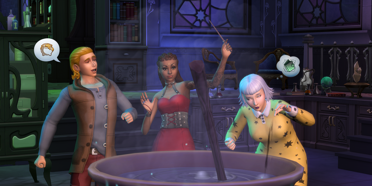 Resultado de imagem para the sims 4 reino da magia